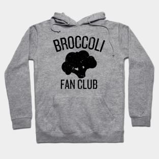 Broccoli Fan Club Black Hoodie